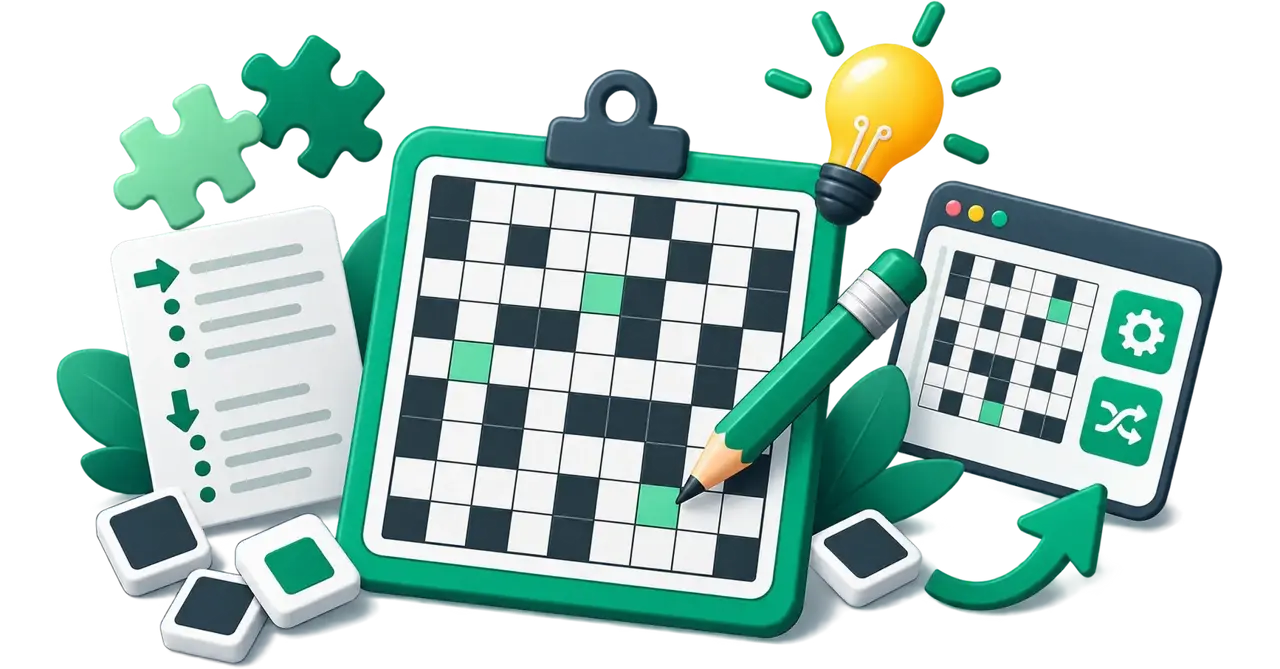 Crossword Puzzle Maker: Create Custom Crosswords (Free)