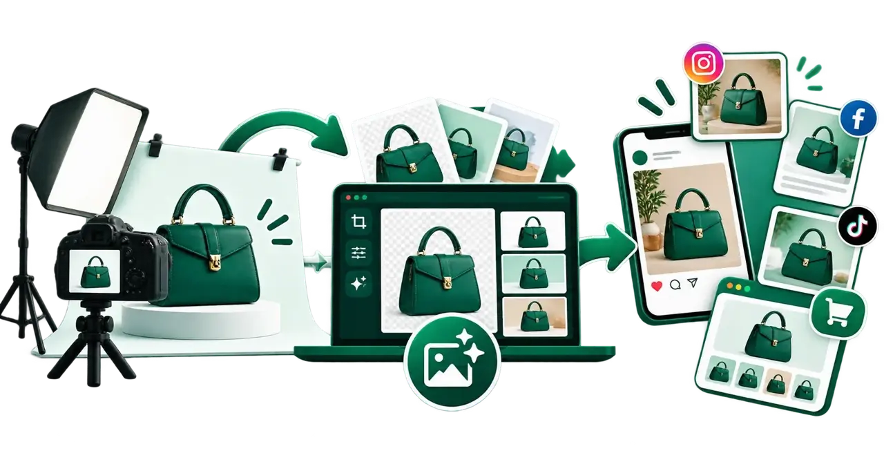 The Complete E-Commerce Visual Asset Pipeline: Turn Raw Product Shoots into Multi-Platform Ad Creative