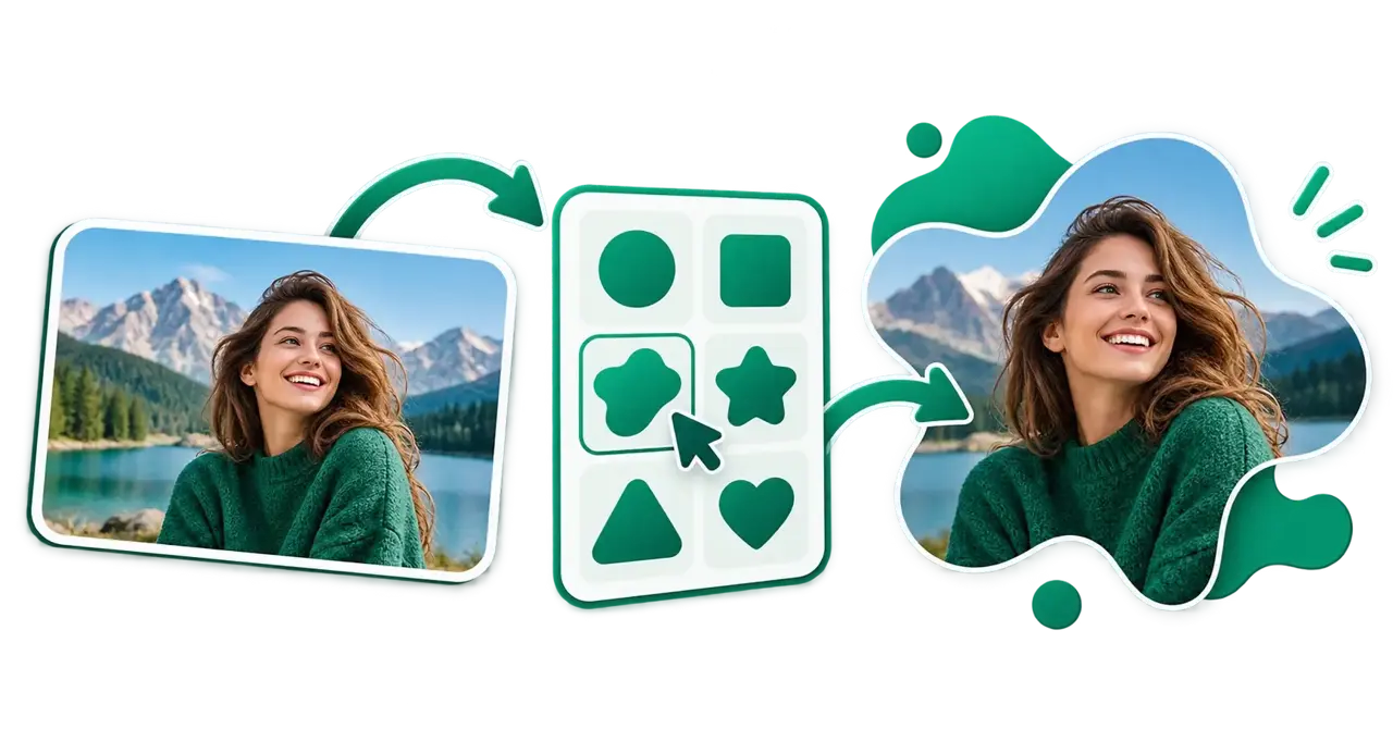 Image Mask Generator: Apply Custom Shapes & Blobs to Photos Online