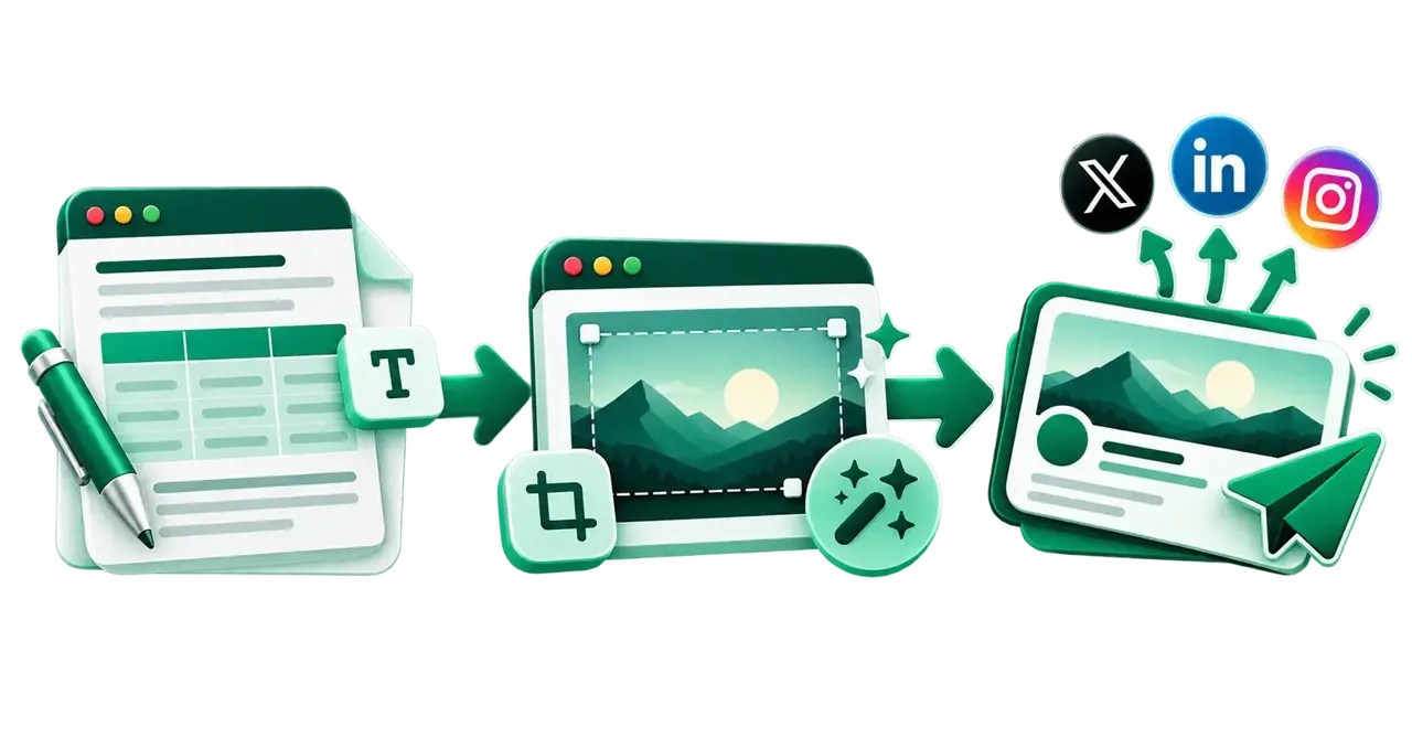 The Technical Content Publishing Pipeline: Formatting Tables, Beautifying Screenshots, and Generating Social Cards
