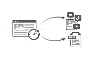 The 10-minute content repurposing workflow - from blog to social to PDF