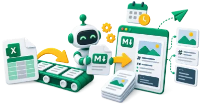 How to Automate Content Creation by Converting CSVs to Markdown