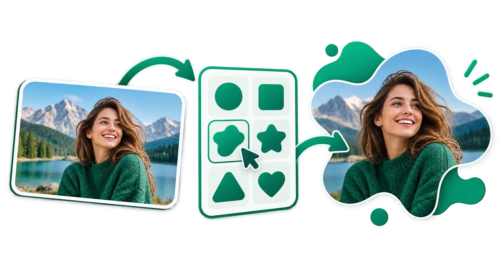 Image Mask Generator: Apply Custom Shapes & Blobs to Photos Online