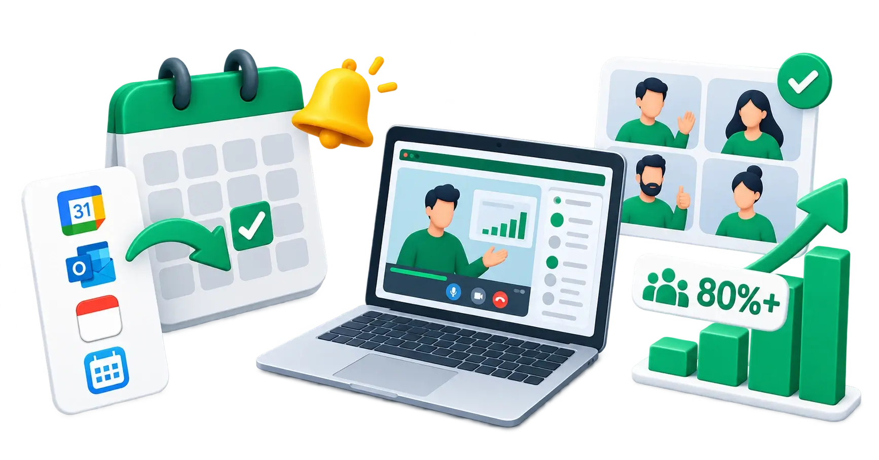 The Secret to 80%+ Webinar Attendance: Add-to-Calendar Links