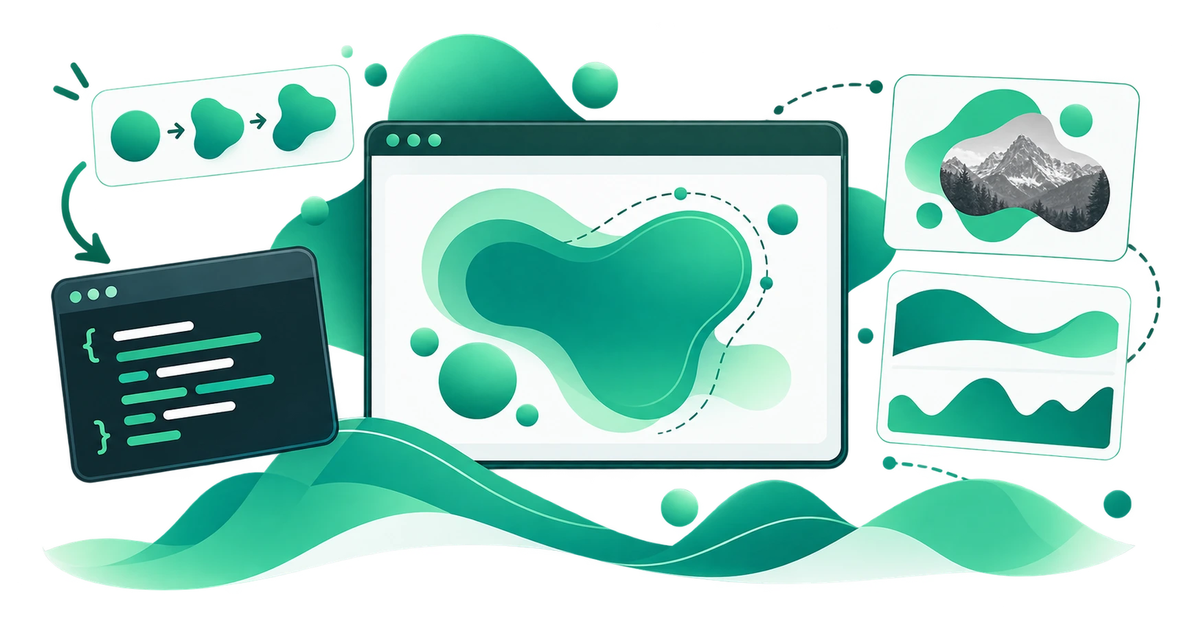 How to Create Animated CSS Shapes: Morphing Blobs, Masks and Section Dividers