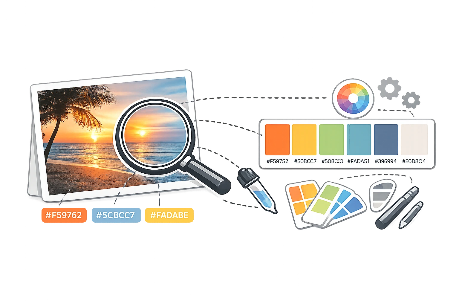How to Extract a Colour Palette From Any Image (Free)