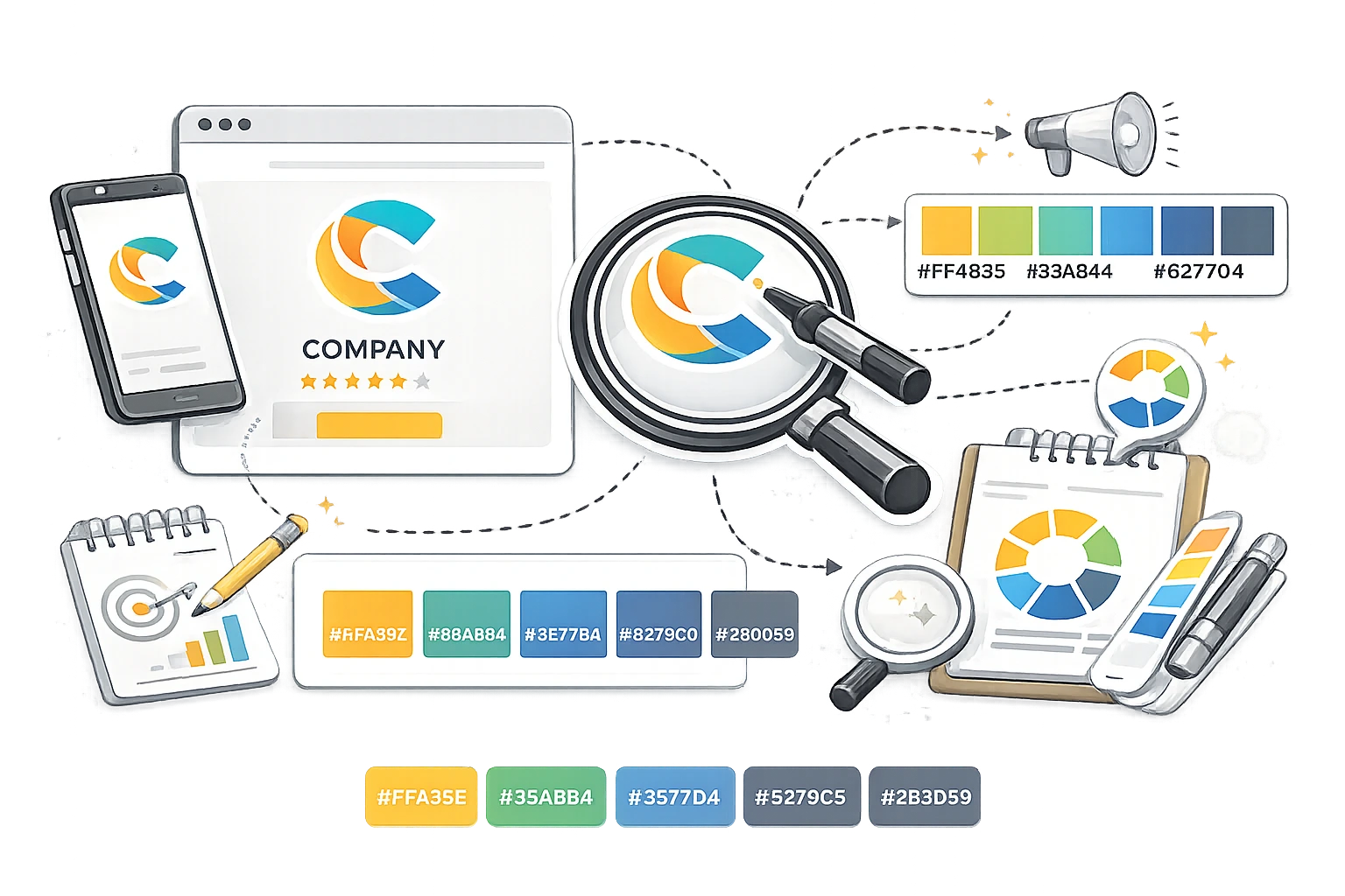 How to Extract Your Competitor's Brand Colors (And Why You Should)
