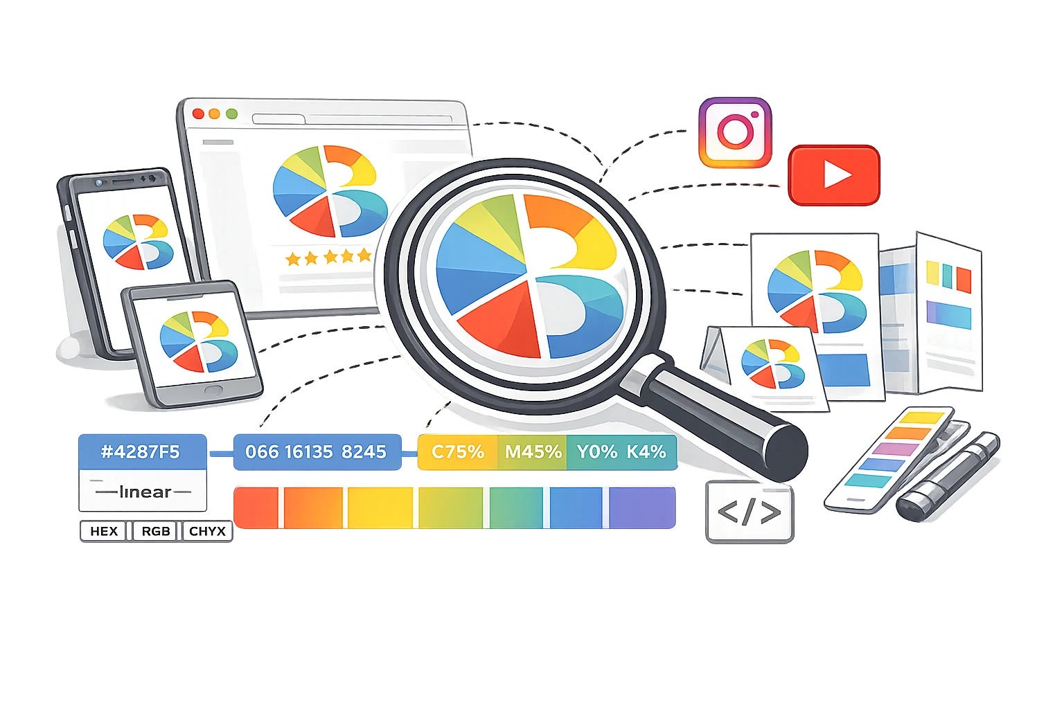 How to Match Your Brand Colours Across Every Platform (A Practical Guide)