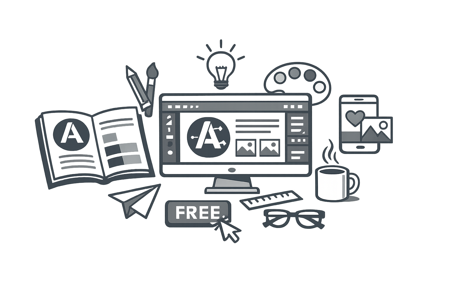 Brand Visual Identity Guide for Non-Designers: Build Your Brand Online Free