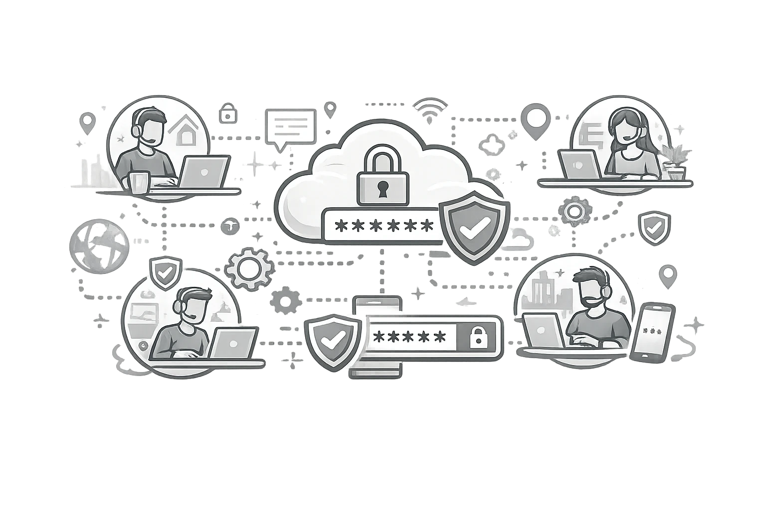 Password Security for Remote Marketing Teams: A Distributed Workforce Guide