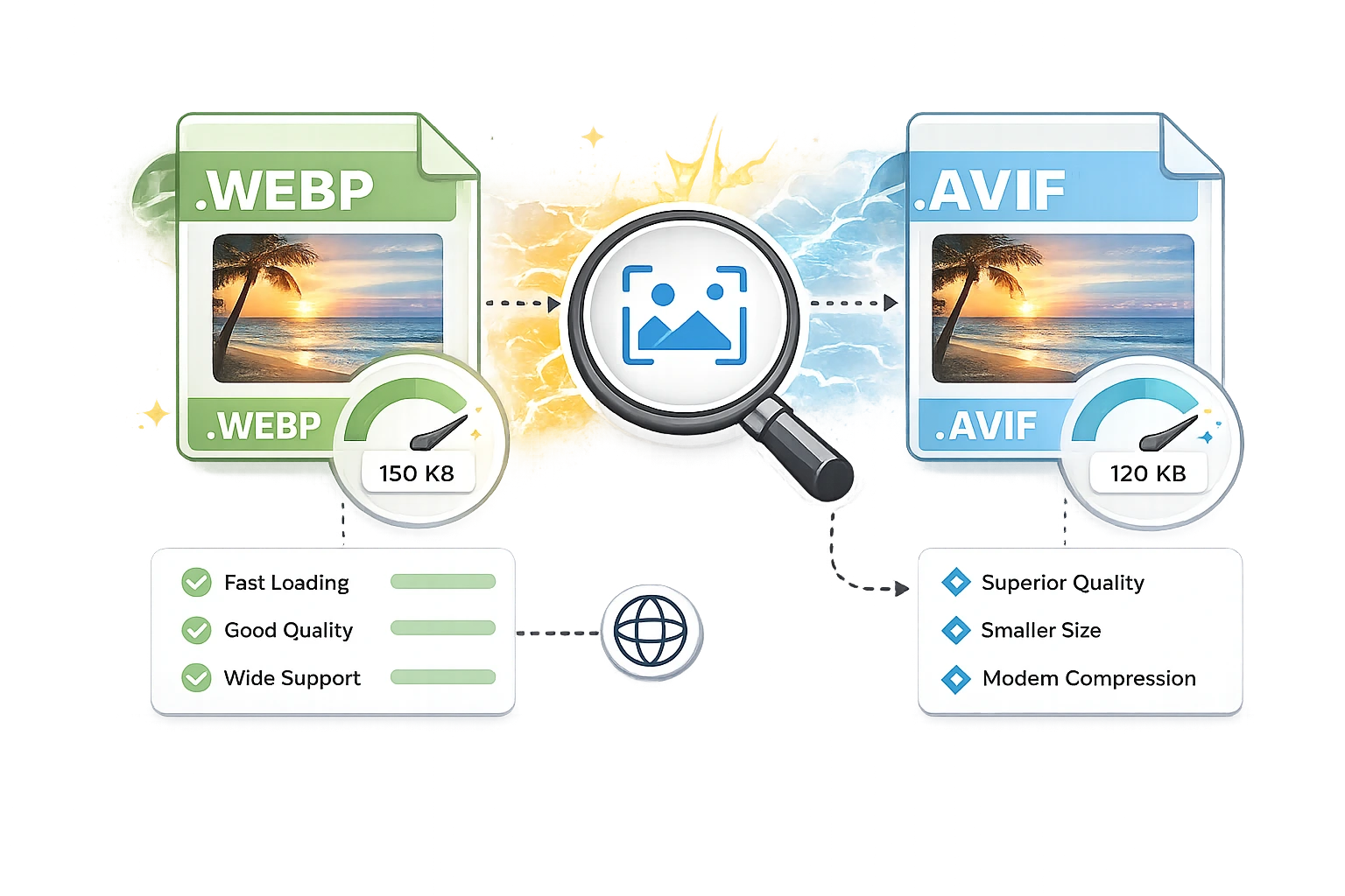 WebP vs AVIF - Which Image Format Should You Use in 2026?